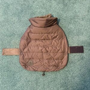 Moncler Dog Hunter Green Detachable Rain & Puffer Jacket